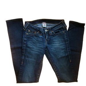 True Religion Stella Skinny Jeans Sz 27